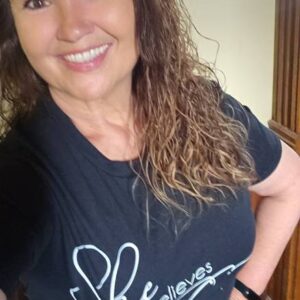 "She Believes" - Jerzees Dri-Power Tee